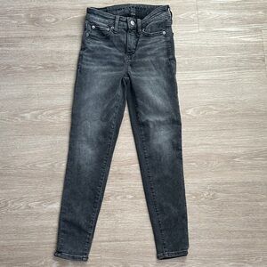 American Eagle Outfitters Dark Gray Skinny Jeans